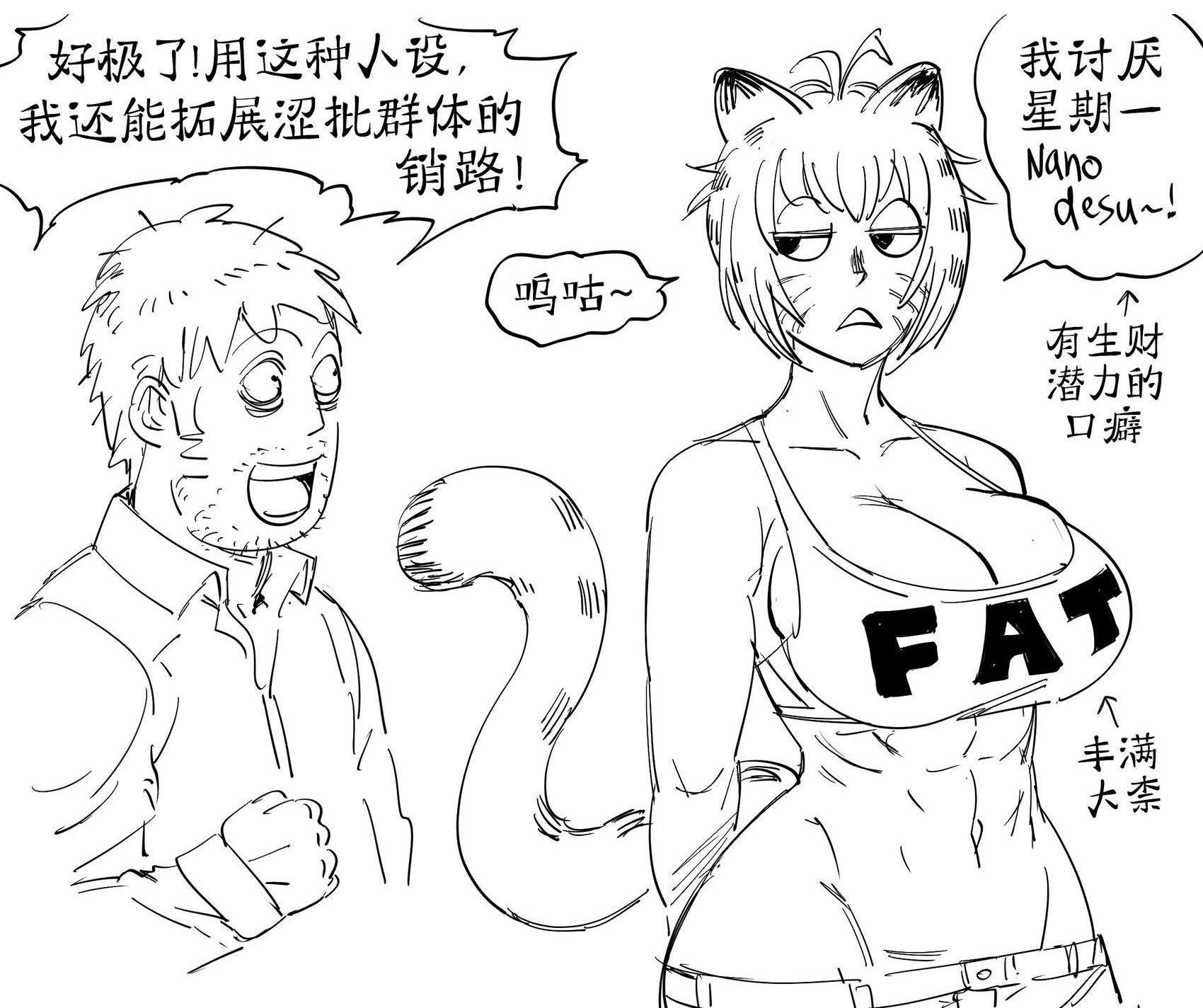 本地的男人获取猫娘