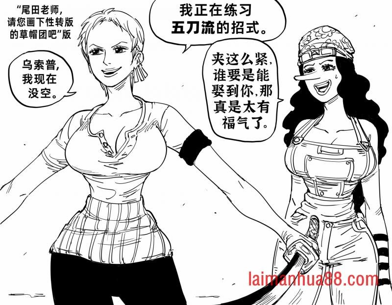 增加了佩刀数量的索隆
