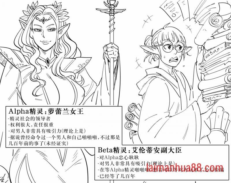 精灵的社会-性权力等级金字塔