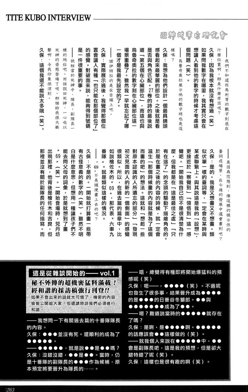外传：第7话 公式书久保访谈