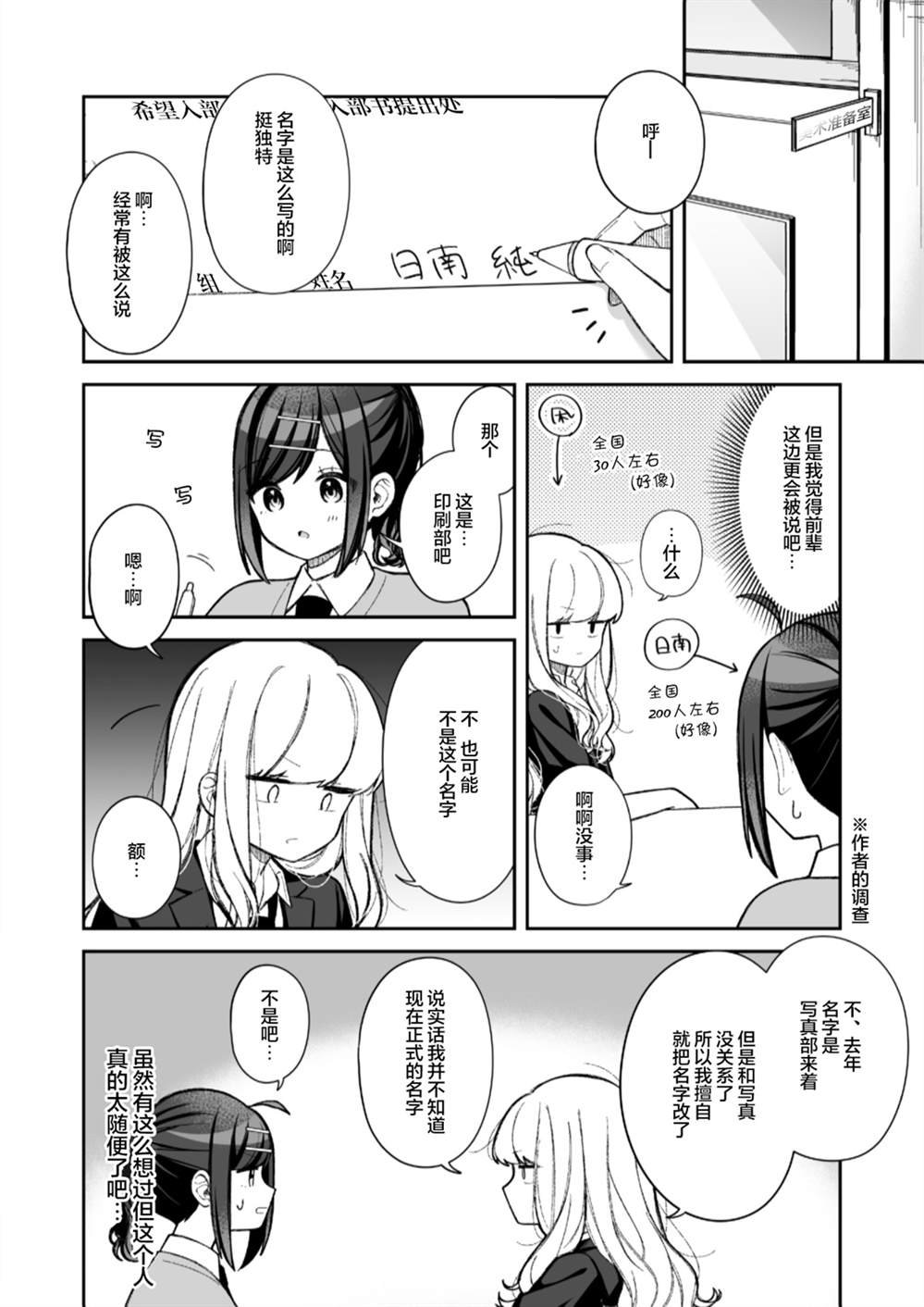姓名与入部申请书
