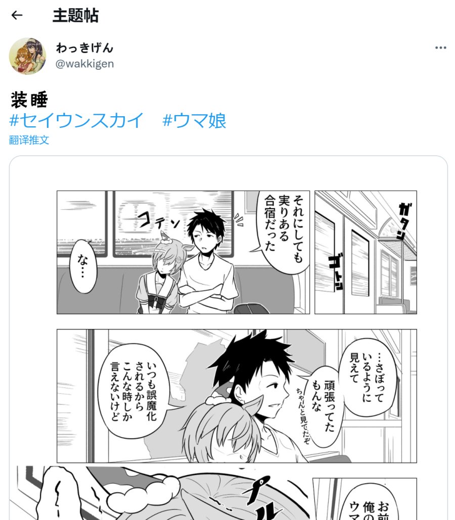 装睡的sky