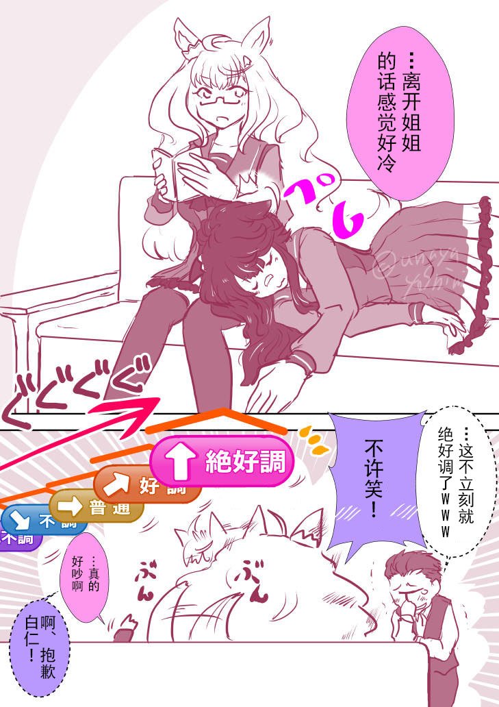 晨光白仁的姐妹相谈