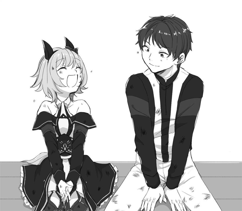 池添与他的爱马（？）们