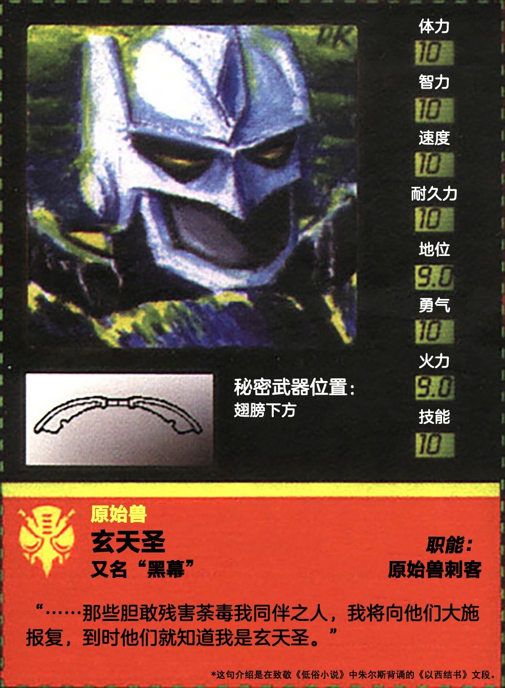 1996 人物卡