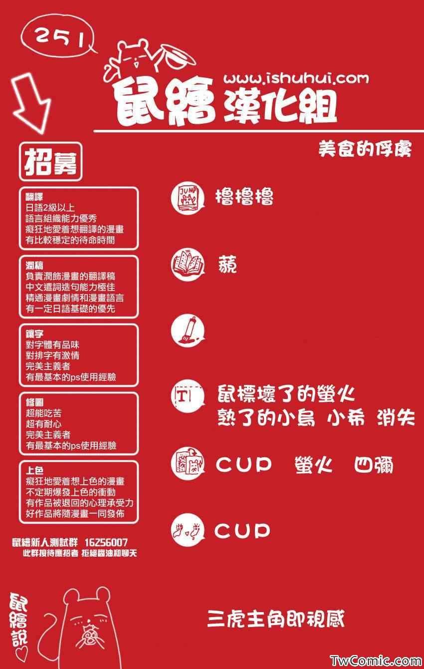 第251话 美食神与三个徒弟！！
