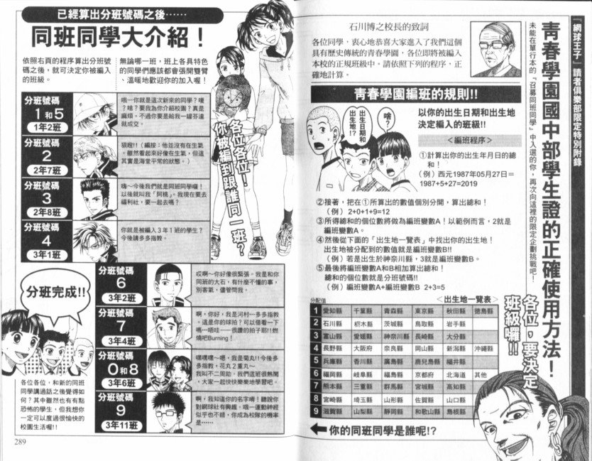 网球王子公式FANBOOK10.5
