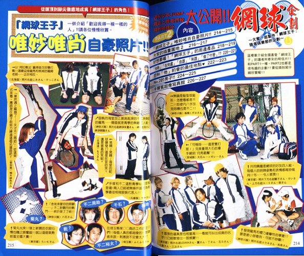 网球王子公式FANBOOK10.5