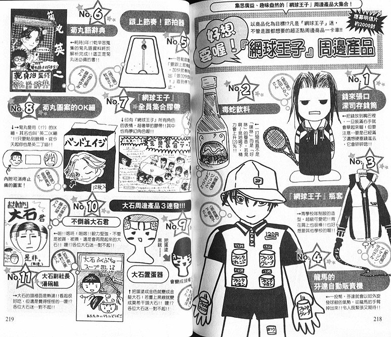 网球王子公式FANBOOK10.5