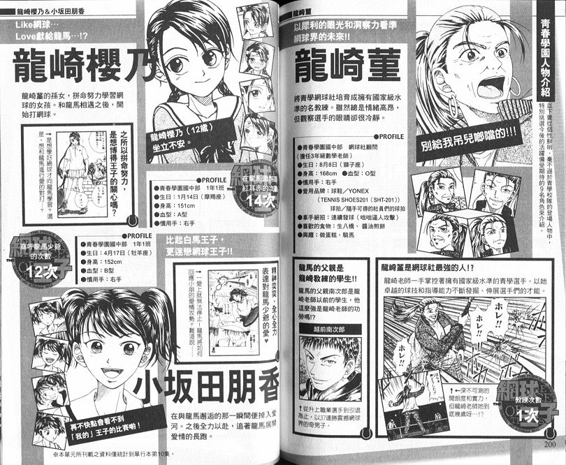 网球王子公式FANBOOK10.5