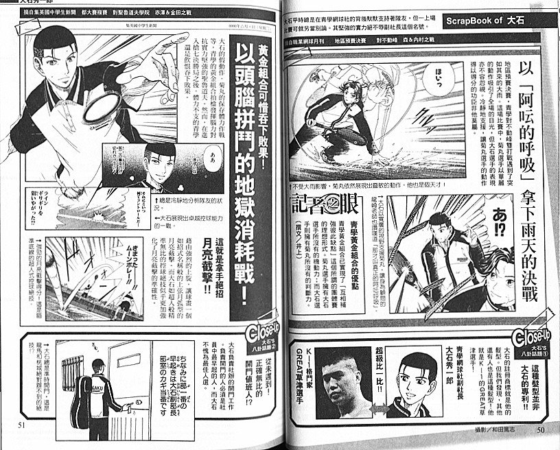 网球王子公式FANBOOK10.5