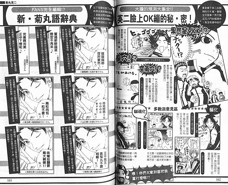 网球王子公式FANBOOK10.5