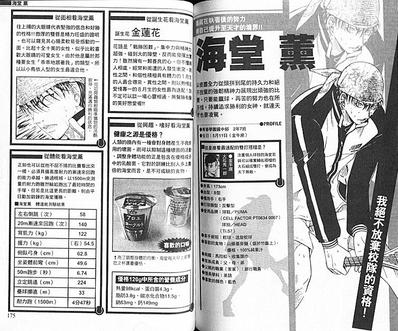 网球王子公式FANBOOK10.5