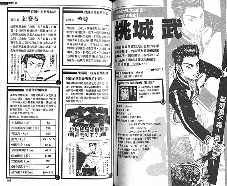 网球王子公式FANBOOK10.5