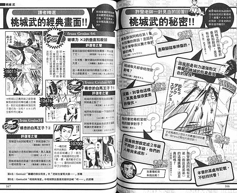 网球王子公式FANBOOK10.5