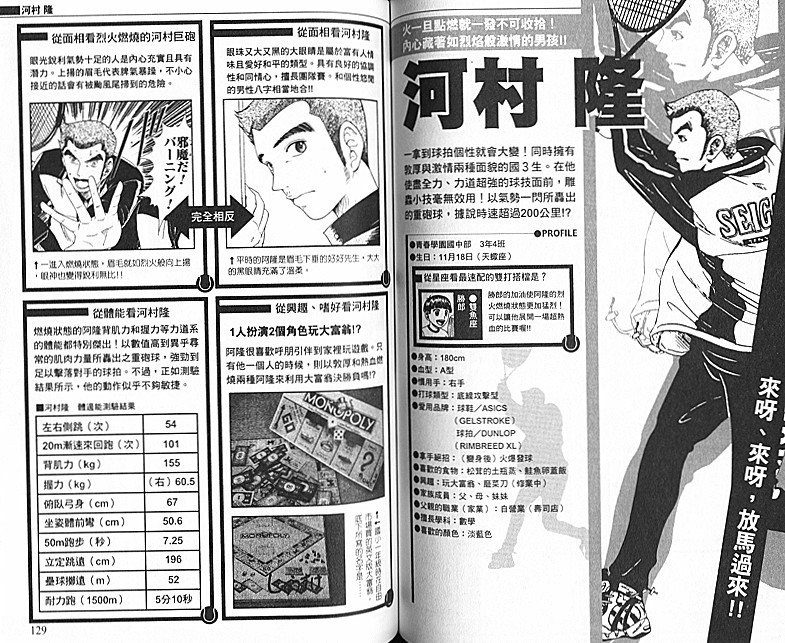 网球王子公式FANBOOK10.5