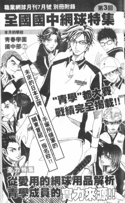 网球王子公式FANBOOK10.5