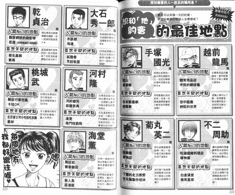网球王子公式FANBOOK10.5