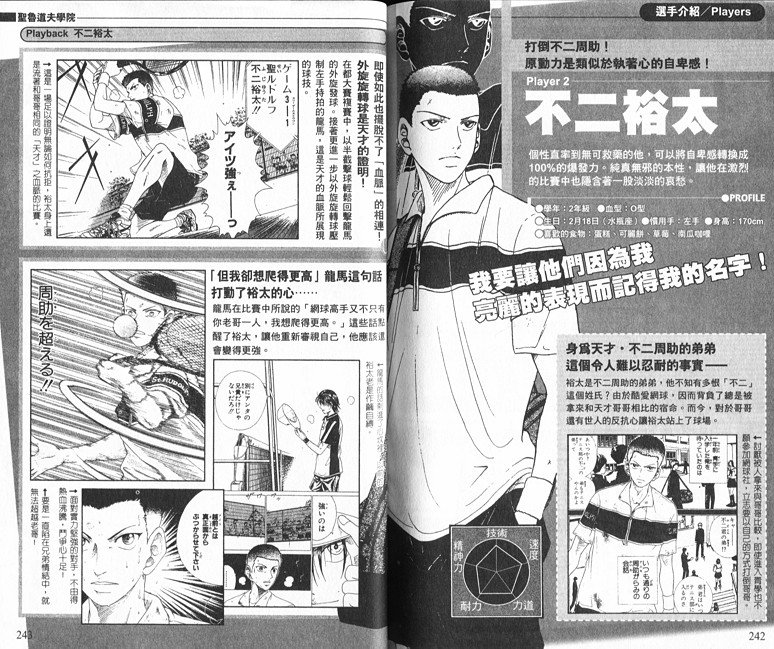 网球王子公式FANBOOK10.5