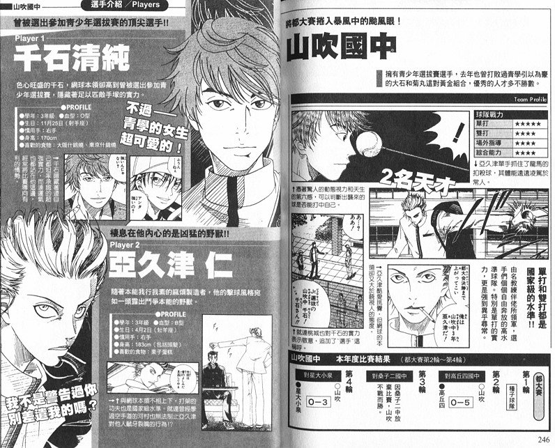 网球王子公式FANBOOK10.5