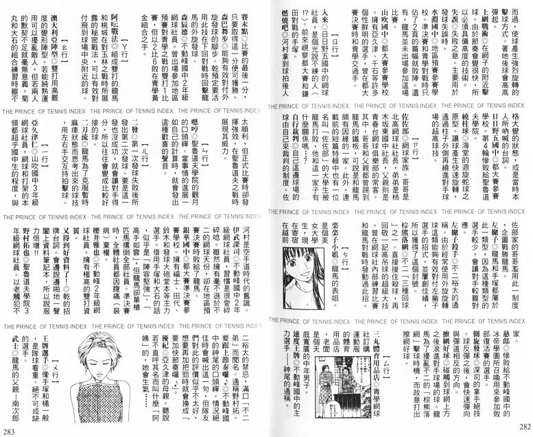 网球王子公式FANBOOK10.5