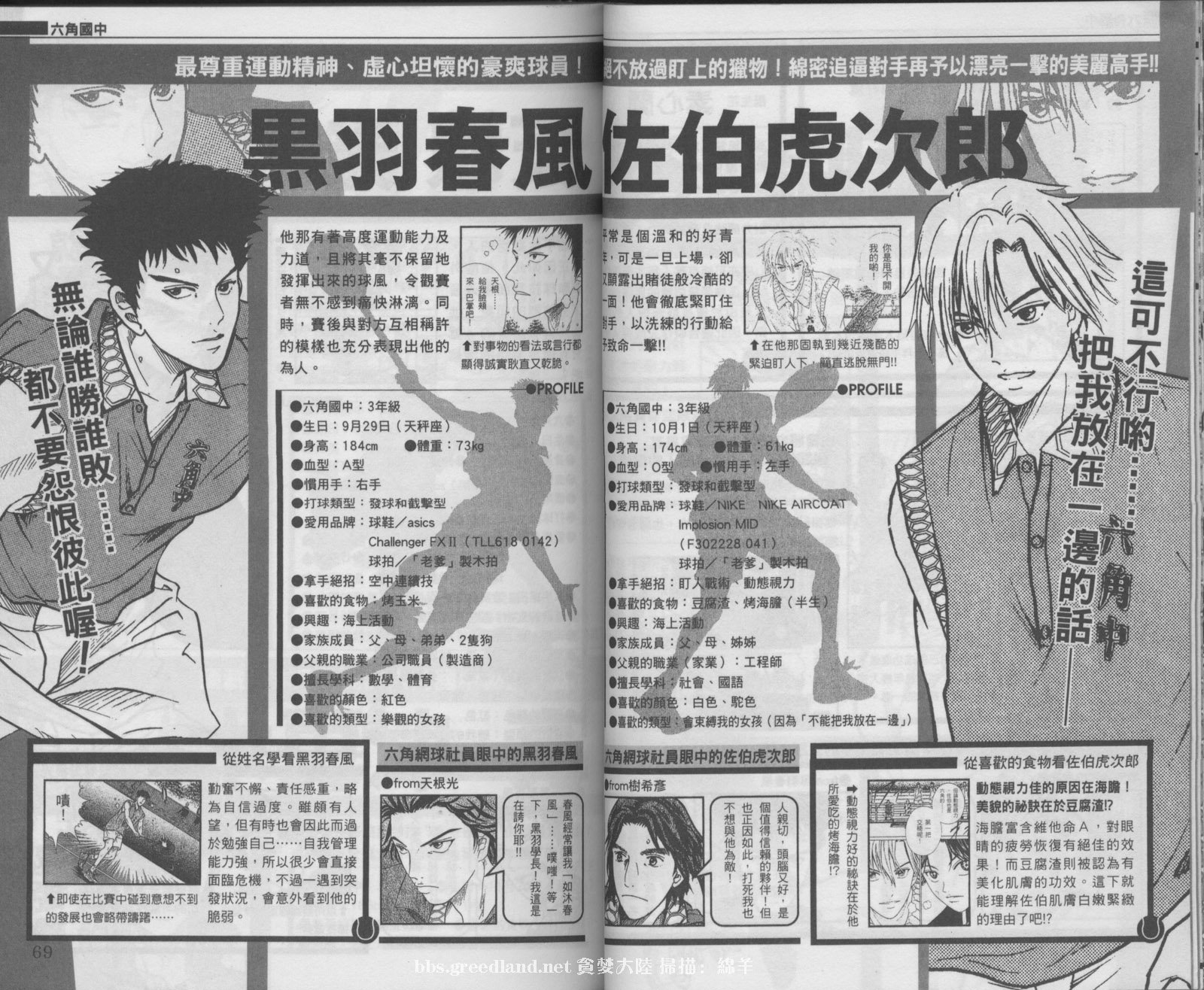 网球王子公式FANBOOK20.5