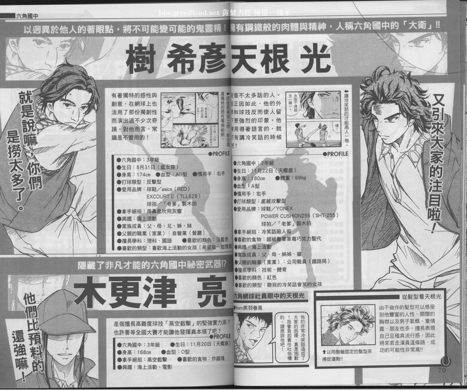 网球王子公式FANBOOK20.5