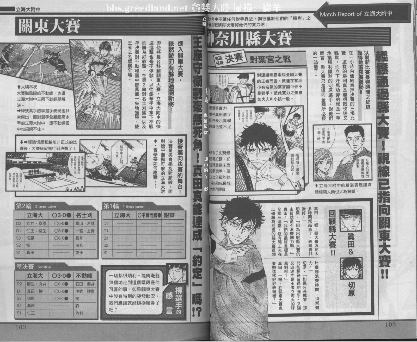 网球王子公式FANBOOK20.5