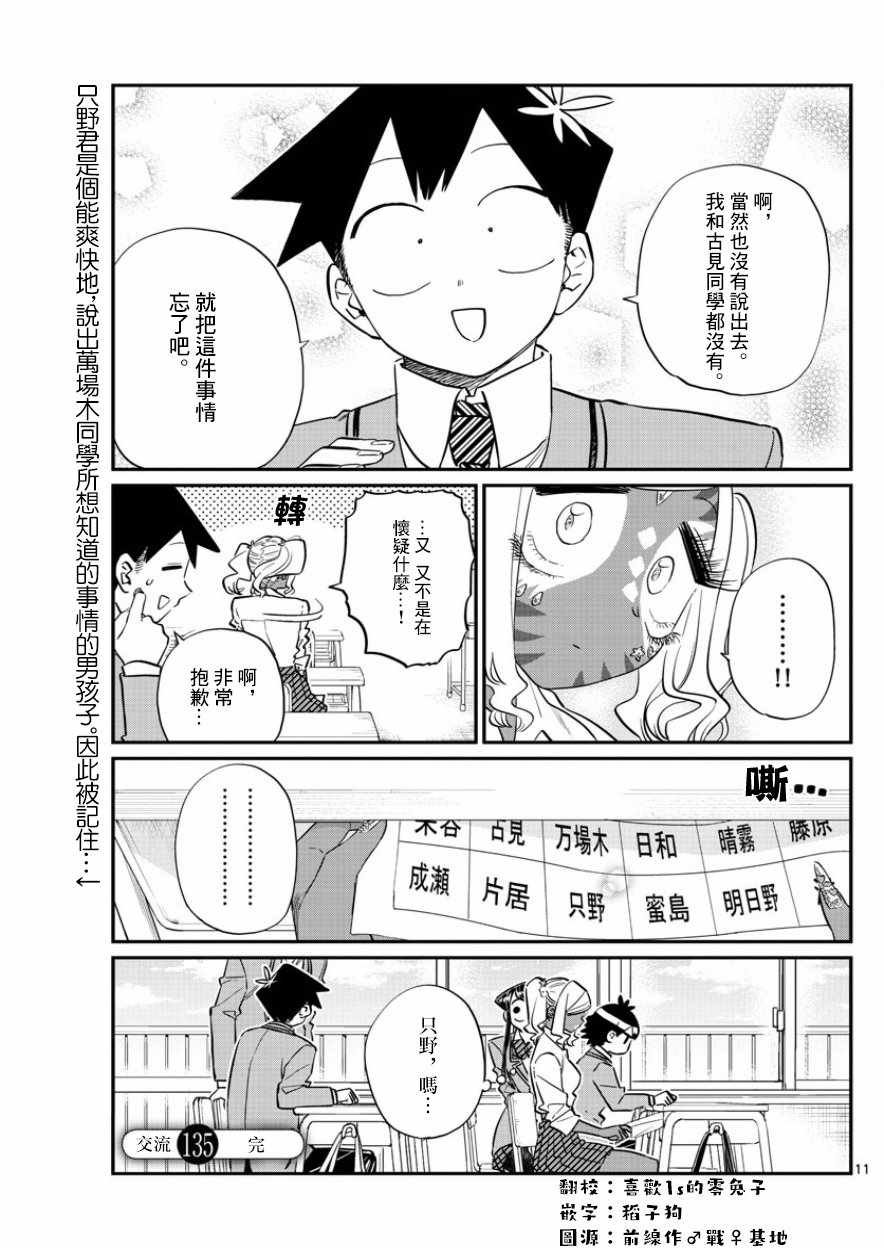 第135话 万场木同学和只野君