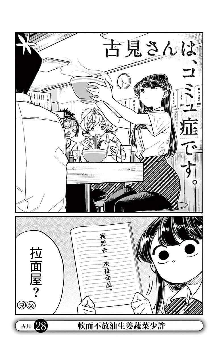 第28话 软面不放油生姜蔬菜少许
