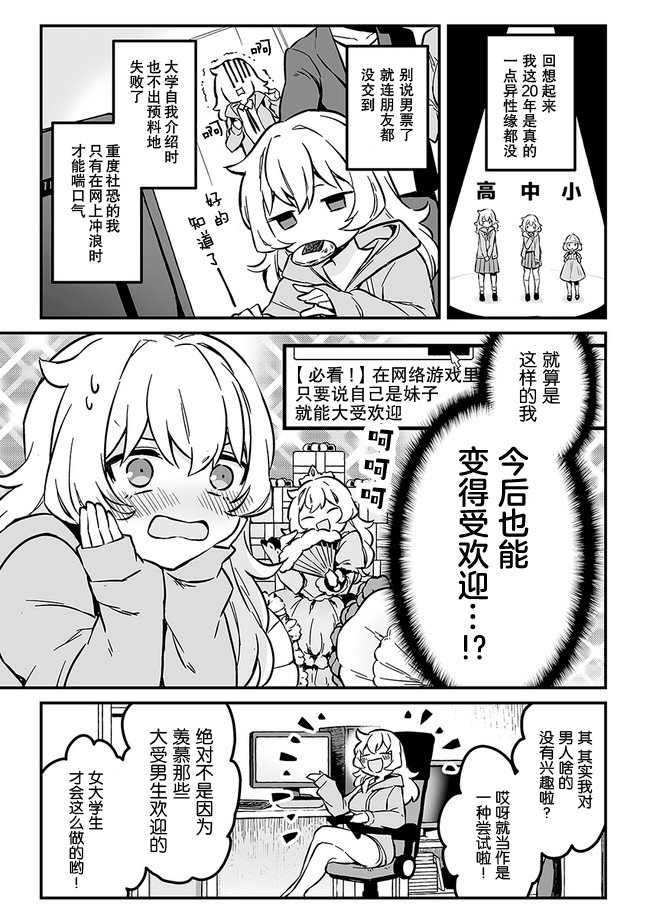 第1话 在网络游戏里受欢迎起来吧！