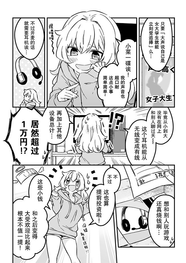 第1话 在网络游戏里受欢迎起来吧！