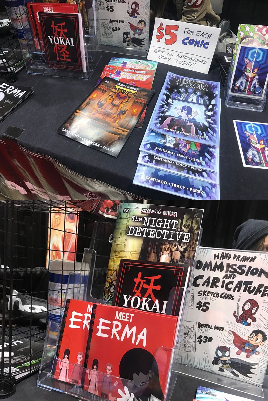 涂鸦与漫展结束