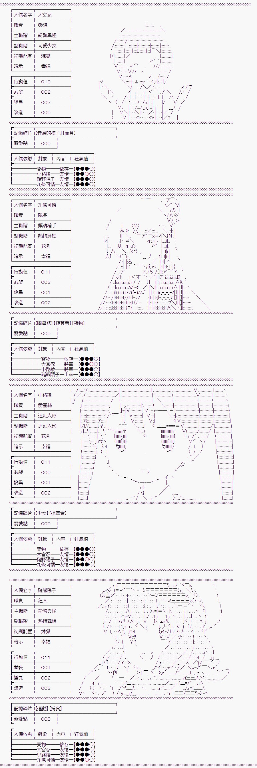 TRPG宣传③