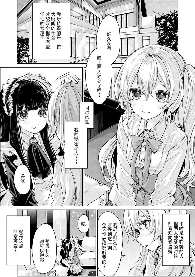 お嬢様とメイドさん2