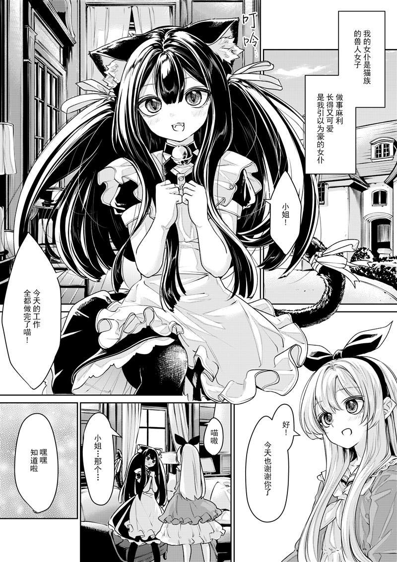 お嬢様とメイドさん2